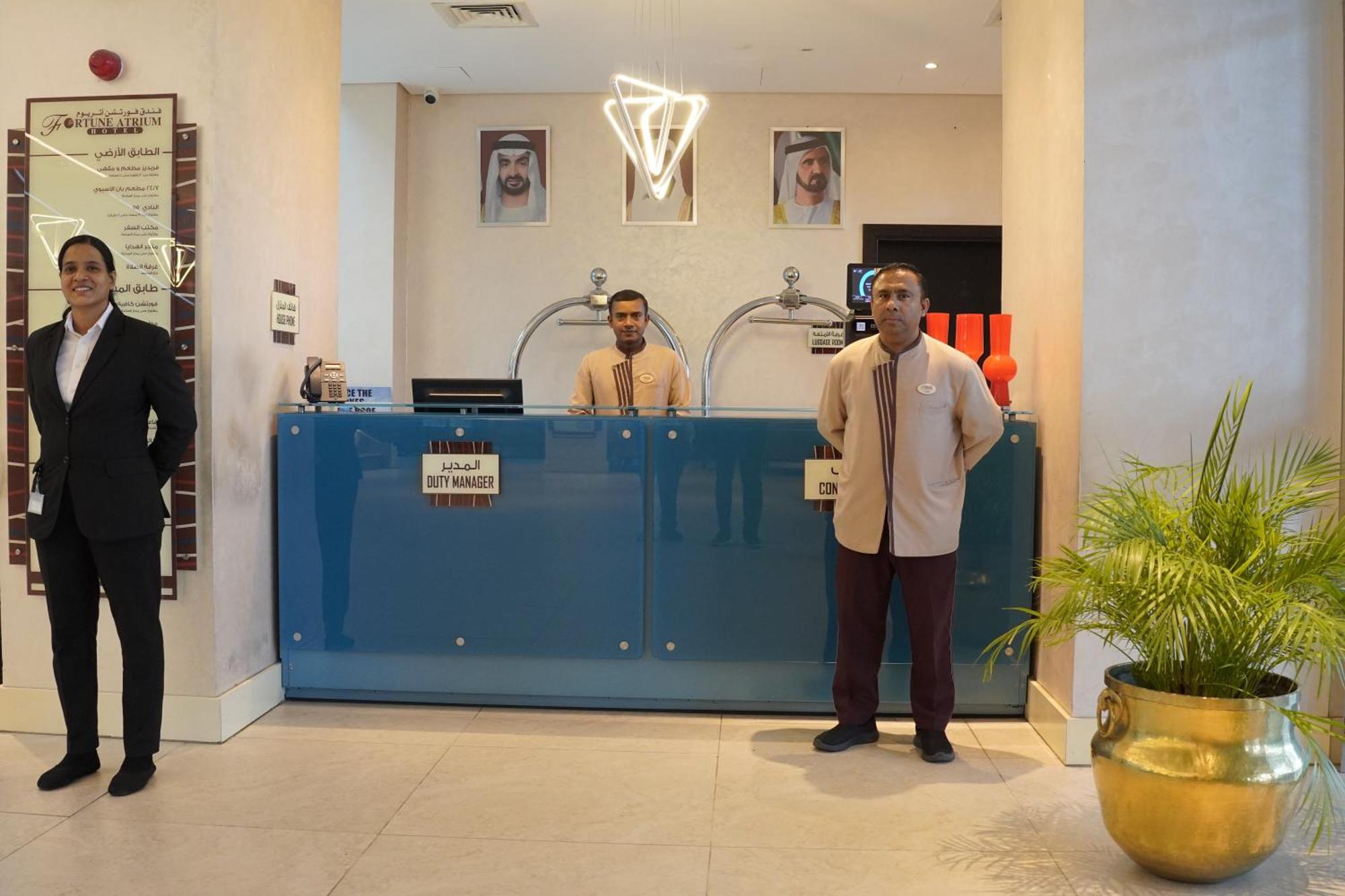 Fortune Atrium Hotel Dubaj Exteriér fotografie